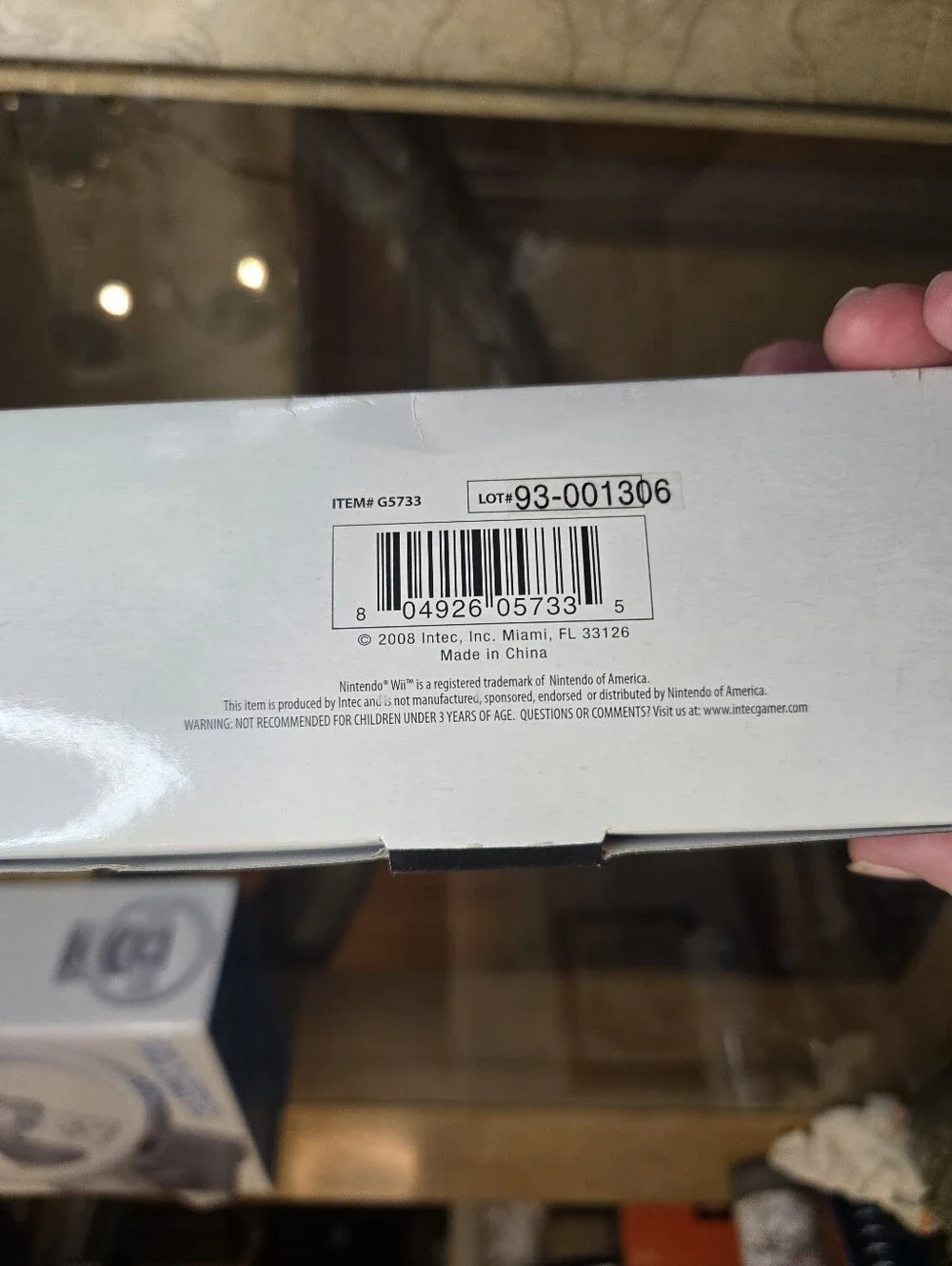 White Baseball Bat Bundle for Wii Remote